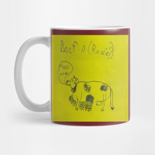 Beef-A-(Ronie?) Mug